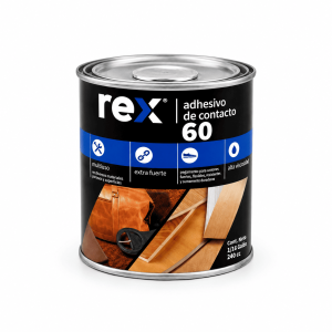 Rex Adh Contacto 60 Tarro 240 cc - 1/16 G