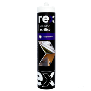 Rex Sellador Acrílico Blanco Cartucho 300 ml