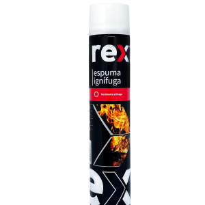 Rex Espuma PU Ignifuga Uso Pistola Tarro 750 ml
