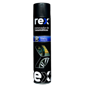 Rex Renovador de Neumaticos 650 ml Caja 12 Unidades