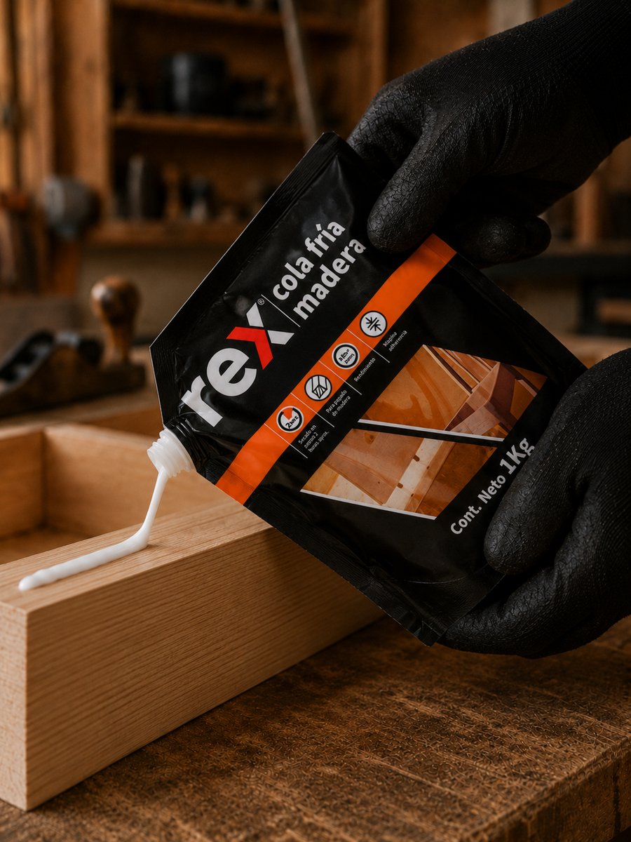 Rex Cola Fría Madera Doy Pack 1 kg
