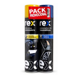 Rex Kit Renovador + Silicona Pack Automotriz 400ml