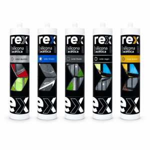 Rex Silicona Acetica Cartucho 300 ml