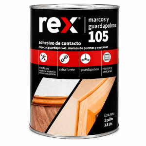 Rex Adhesivo Contacto 105 Galón 3.8 lt