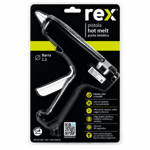 Rex Pistola Hot Melt 0,7 cm Blister